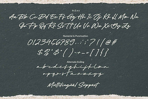 Black Signatures - Signature Font