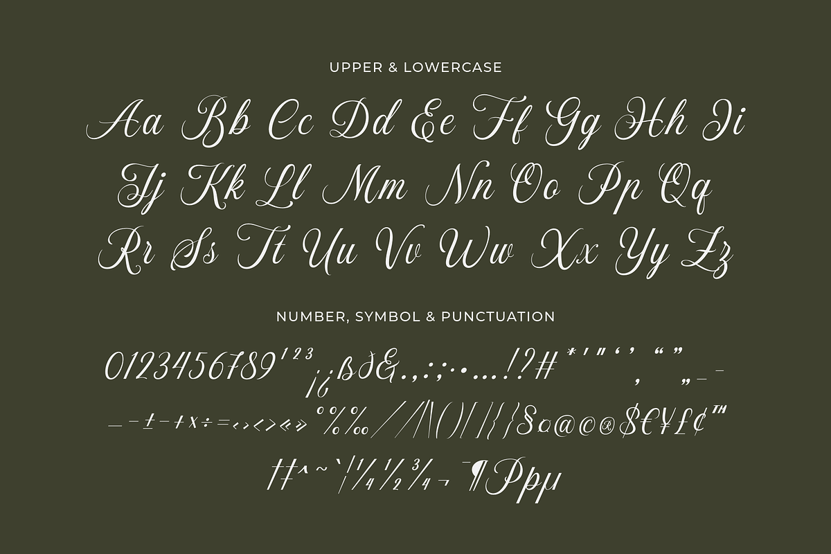 Antique Atelier - A Font Duo, a Script Font by Ainun Jinan (Photo 12 of 13)