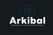 Arkibal Sans, a Sans Serif Font by Jan-Christian Bruun (Thumbnail 4 of 20)