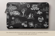 Las Vegas Toile de Jouy Pattern, a Background Graphic by Hughes Studio (Thumbnail 9 of 11)