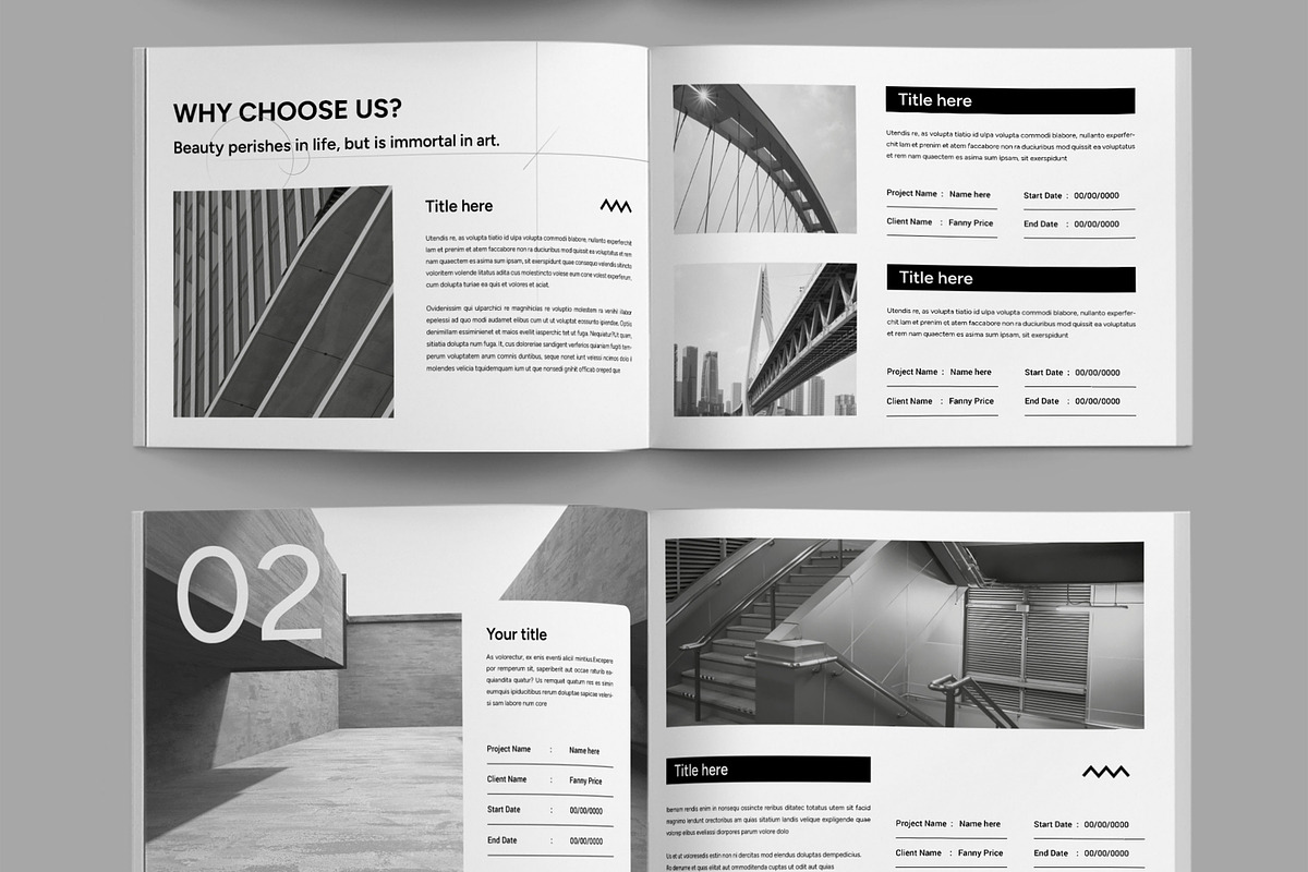 Black Architecture Portfolio preview 4