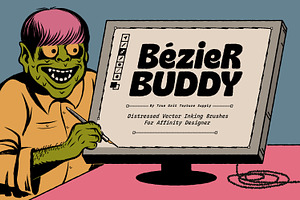 Bézier Buddy brushes for Affinity