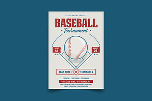 Baseball Tournament, a Print Template by DesignWorkz