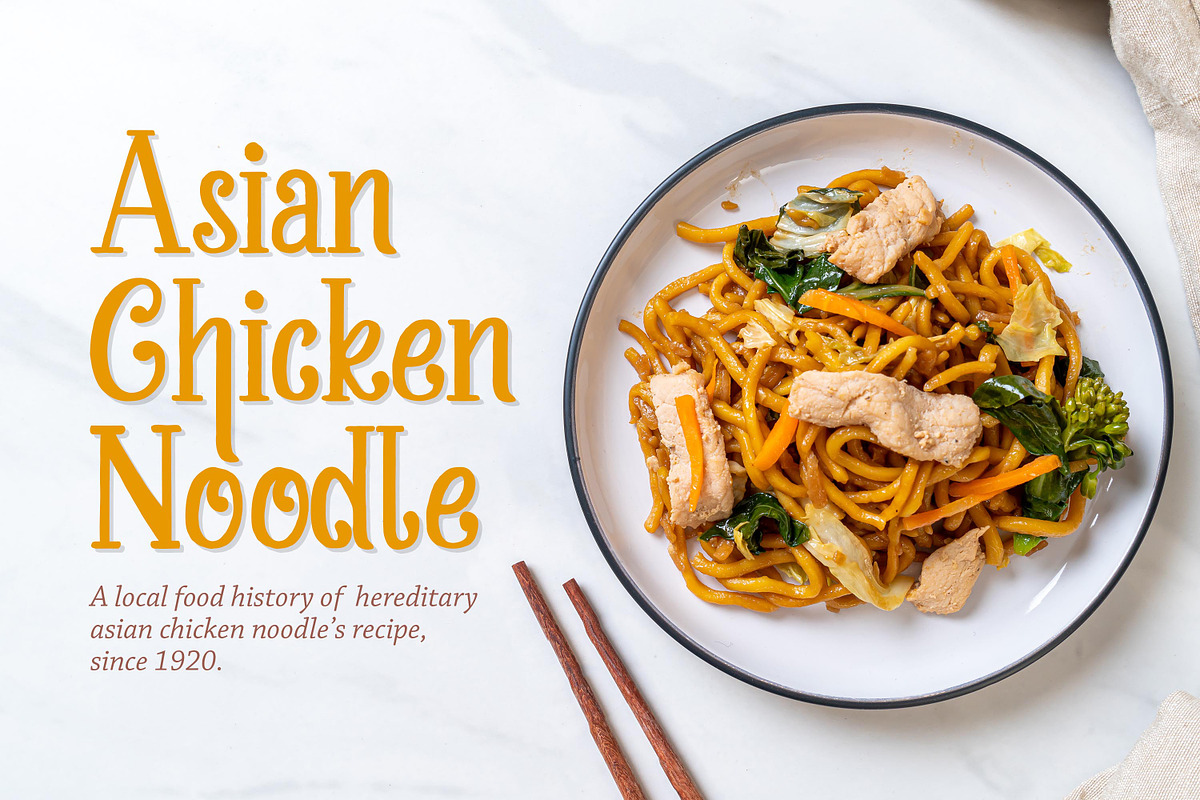 Chickens Lovers - Cute Playful Font, a Sans Serif Font by Almarkhatype (Photo 4 of 10)