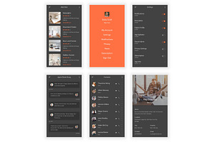 Real Estate & Property App Psd
