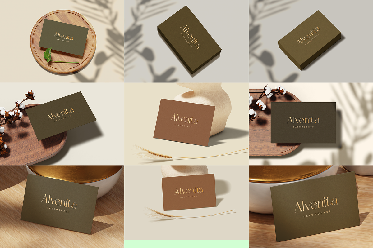 Luxury Business card mockup, an Advertising Mockup by Mockthethics. (Photo 2 of 11)