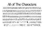 CS Adria Semipixel, a Sans Serif Font by Craft Supply Co. (Thumbnail 8 of 8)