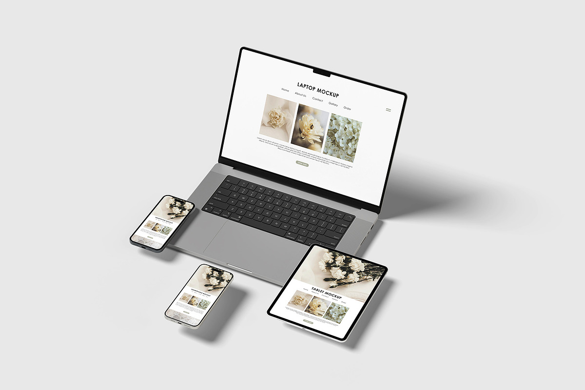 Multi Device Responsive Mockup, an iPad Mockup by Graphicbars (Photo 20 of 23)