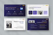 Business Review Presentation Deck, a Presentation Template by FIBRINOSÄ (Thumbnail 4 of 6)