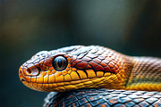 Vibrant Exotic Snake Portrait Pack, an Animal Illustration by StockVerse Creative (Thumbnail 3 of 4)
