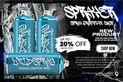 Wildstar Shoter Urban Graffiti Font, a Handwritten Font by Ronny Studio (Thumbnail 7 of 9)