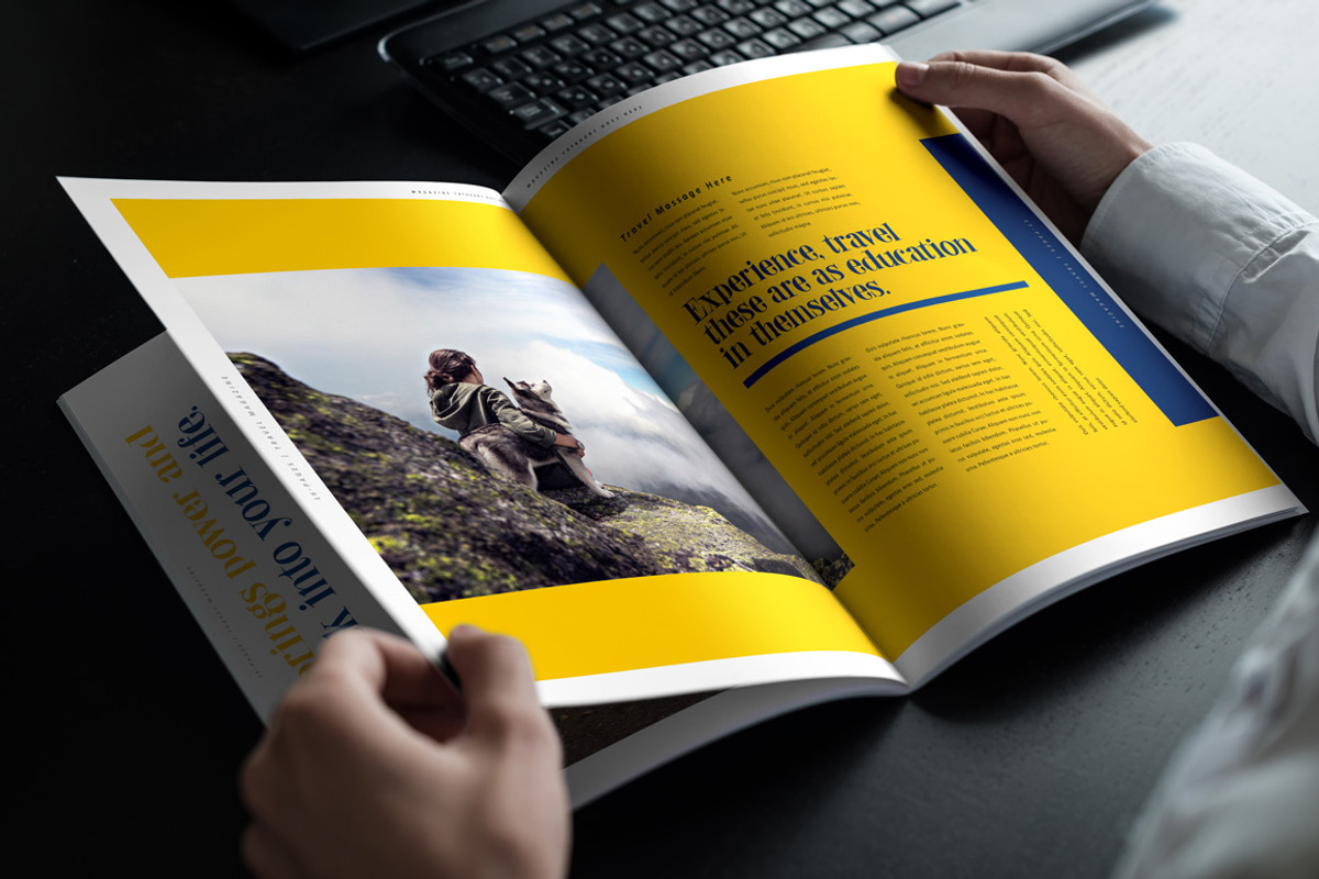 Travel Magazine, a Magazine Template by Designsoul14 (Photo 5 of 19)