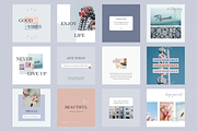 Lifestyle Blog Instagram Templates, a Social Media Template by Eden Origin Studio (Thumbnail 5 of 7)