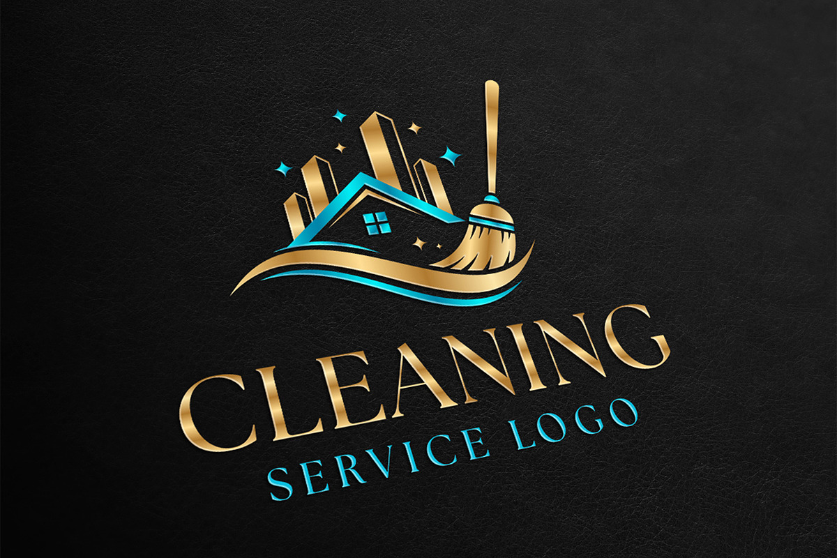 Modern Cleaning Service Logo Canva, a Branding & Logo Template by Shahjhan (Photo 4 of 4)