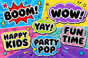 Comic Pop, a Slab Serif Font by Wow Magic (Thumbnail 2 of 7)