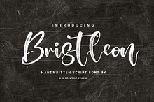 Bristleon - Handwritten Script Font