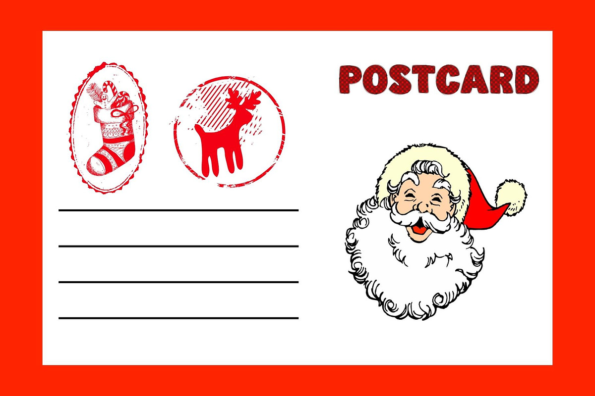 Fox Xmas-V1 Color Font, a Symbol Font by Fox7 By Rattana (Photo 3 of 7)