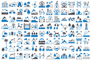 Nature and Landscape Icon Pack, an Icon by Vector Portal (Thumbnail 5 of 5)