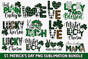 St. Patrick's Day PNG Sublimation