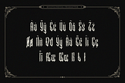 Auvelamerde, a Blackletter Font by ilhamtaro (Thumbnail 9 of 10)