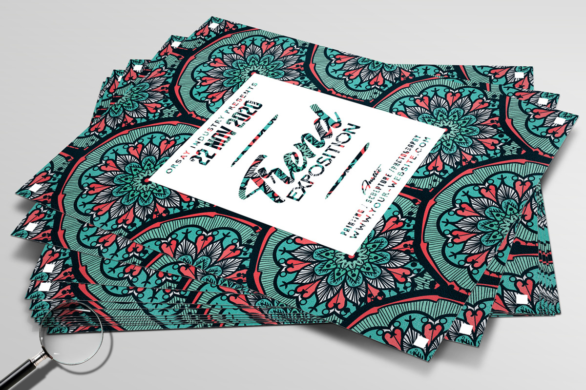 Trend Exposition | Minimal Art Flyer, a Flyer Template by GIGA-TEMPLATE (Photo 3 of 8)