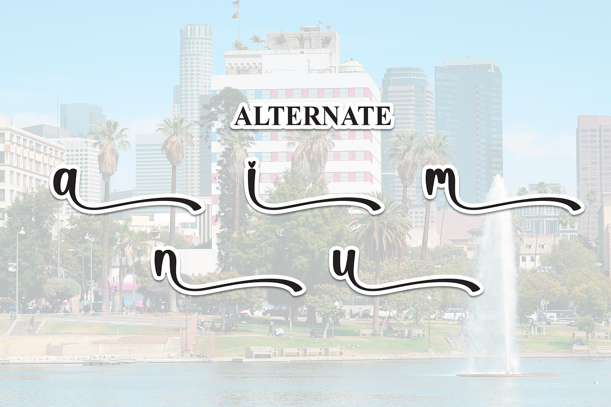 California | Script Font, a Script Font by Scratchones (Photo 8 of 9)