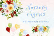 Nursery rhymes clipart, an Illustration by heyiamalice (Thumbnail 3 of 13)