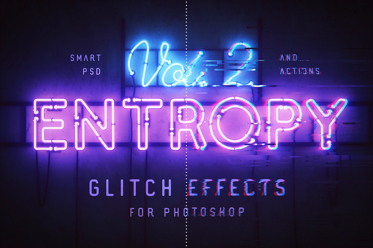 Entropy Volume II PS glitch effects preview 7