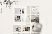 Instagram PUZZLE template - Neutral, a Social Media Template by CreativeFolks (Thumbnail 2 of 6)