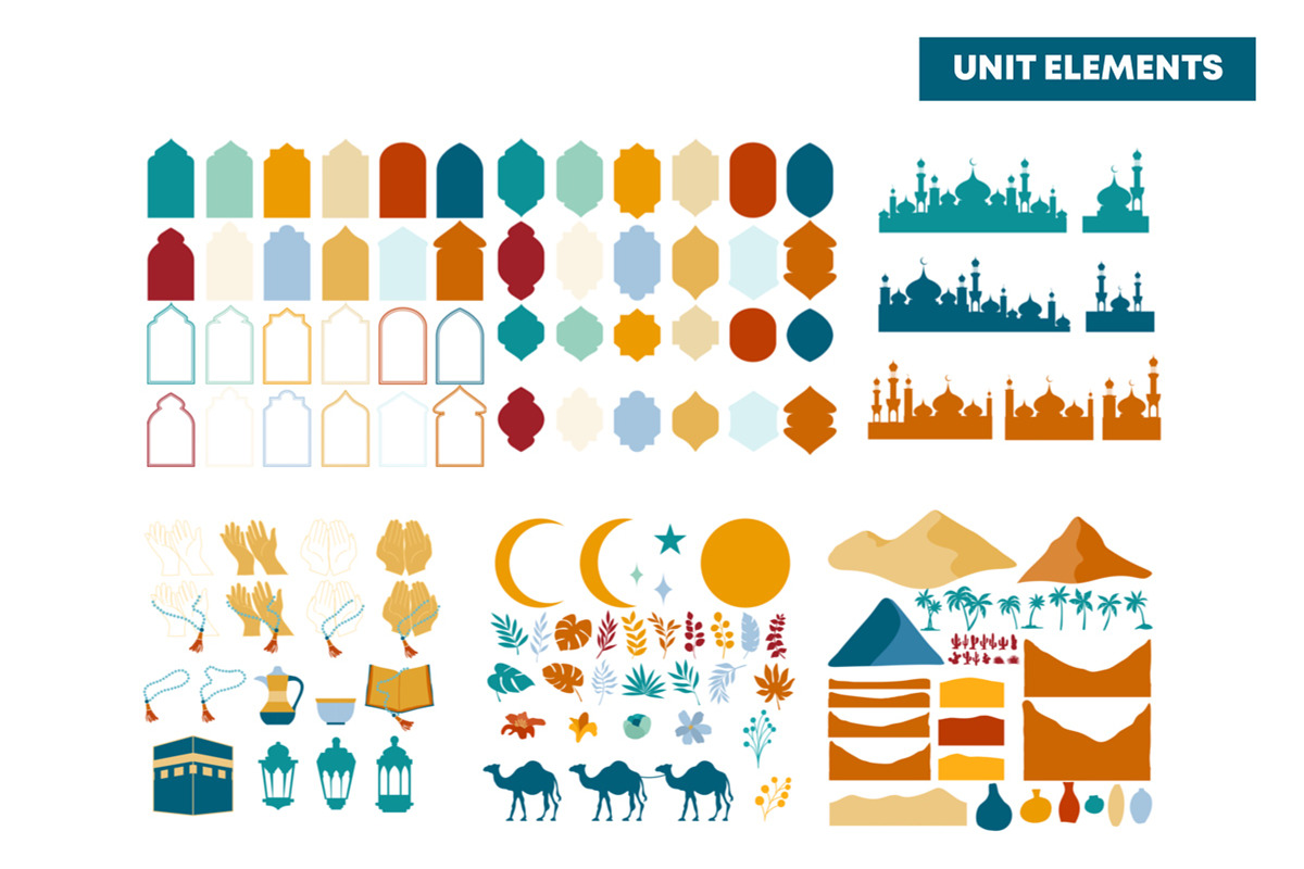 Islamic Graphics Collection, a Seasonal Illustration by Adora ARTS (Photo 2 of 11)