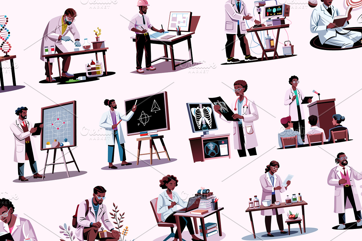 Animated Science Illustration