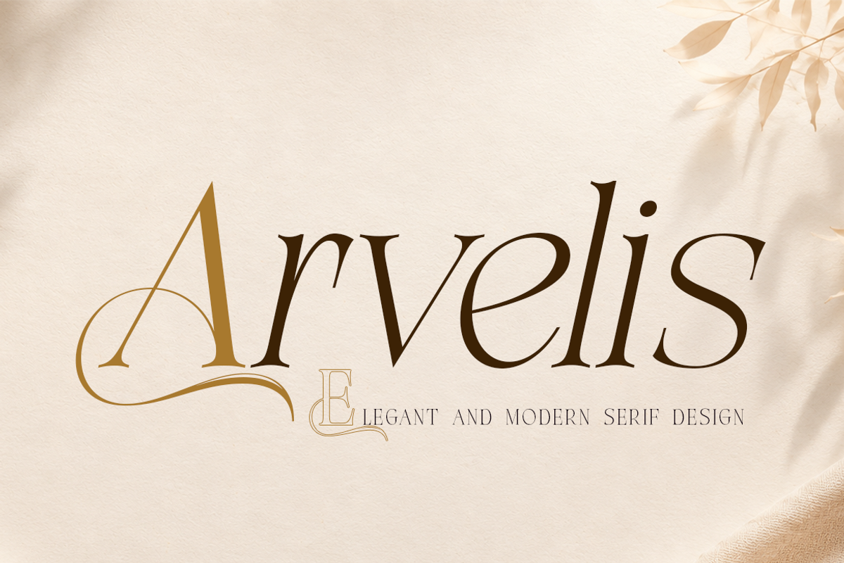 Arvelis Serif Font Family, a Serif Font by artisans (Photo 7 of 7)