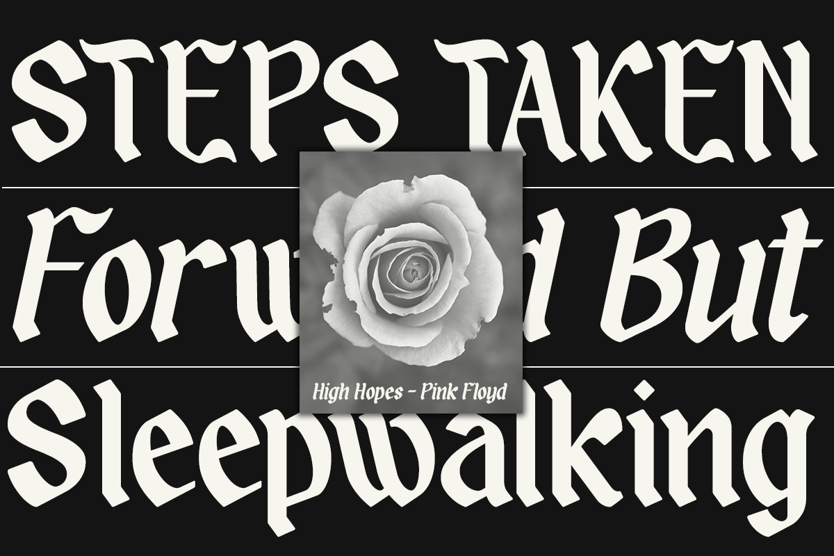 Sandey Molse - Blackletter Display, a Blackletter Font by Say Studio (Photo 3 of 13)