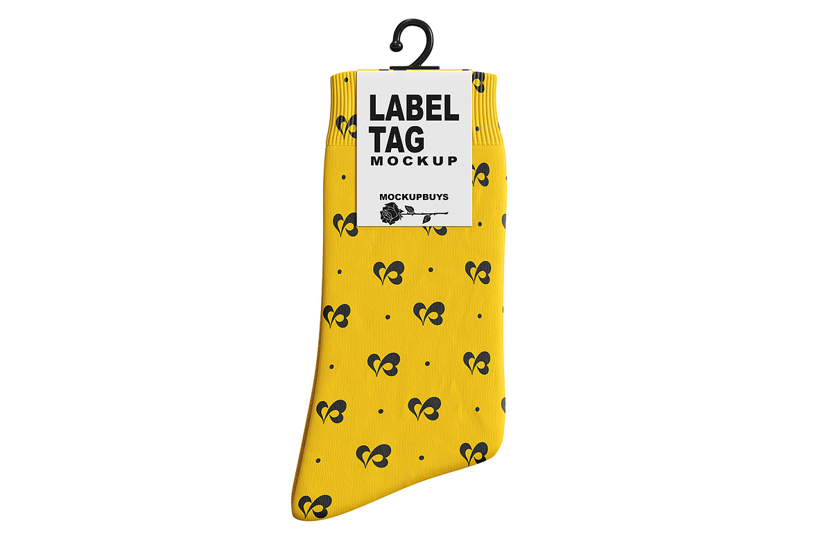 Socks Mockup, a Packaging Mockup by mockupbuys (Photo 8 of 10)
