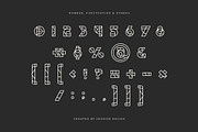 Fox Geometric Font, a Font by MIIM (Thumbnail 4 of 6)