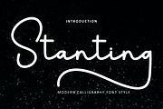 Stanting, a Handwritten Font by FreshTypeINK (Thumbnail 1 of 8)