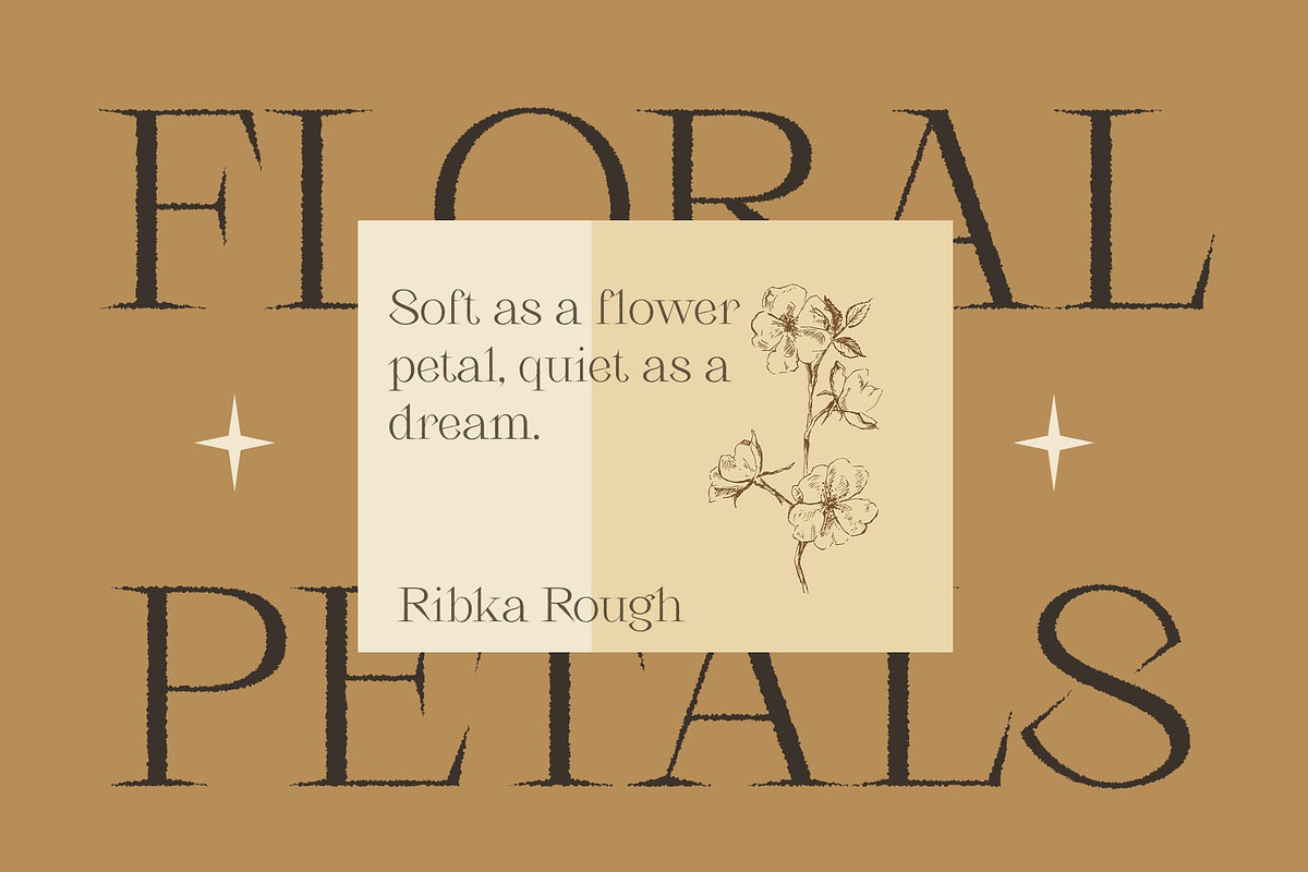 Ribka Rough, a Serif Font by Craft Supply Co. (Photo 2 of 8)