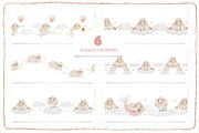 Sheep watercolor illustrations, an Animal Illustration by Fedulova Art (Thumbnail 11 of 14)