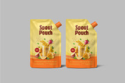 Spout Pouch Packaging Mockup, a Packaging Mockup by Bangdastudio (Thumbnail 5 of 5)