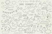 Hand Drawn set|256 Glamping elements, an Object Graphic by Sasha Mitkalova (Thumbnail 6 of 6)