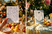 Blooming Picnic | Stationery Mockups, a Product Mockup by SCHÉRI (Thumbnail 7 of 15)