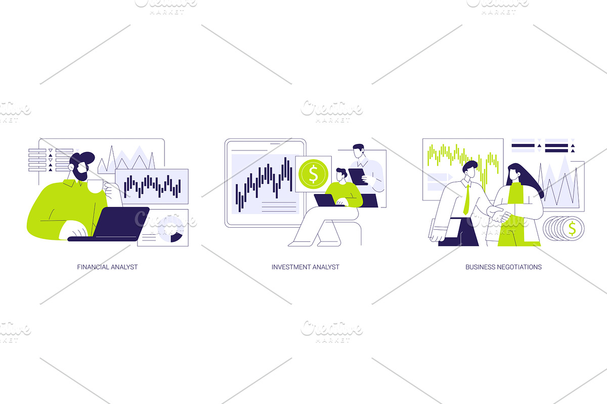 Investment funding isolated cartoon, a Finance Illustration by Visual Generation