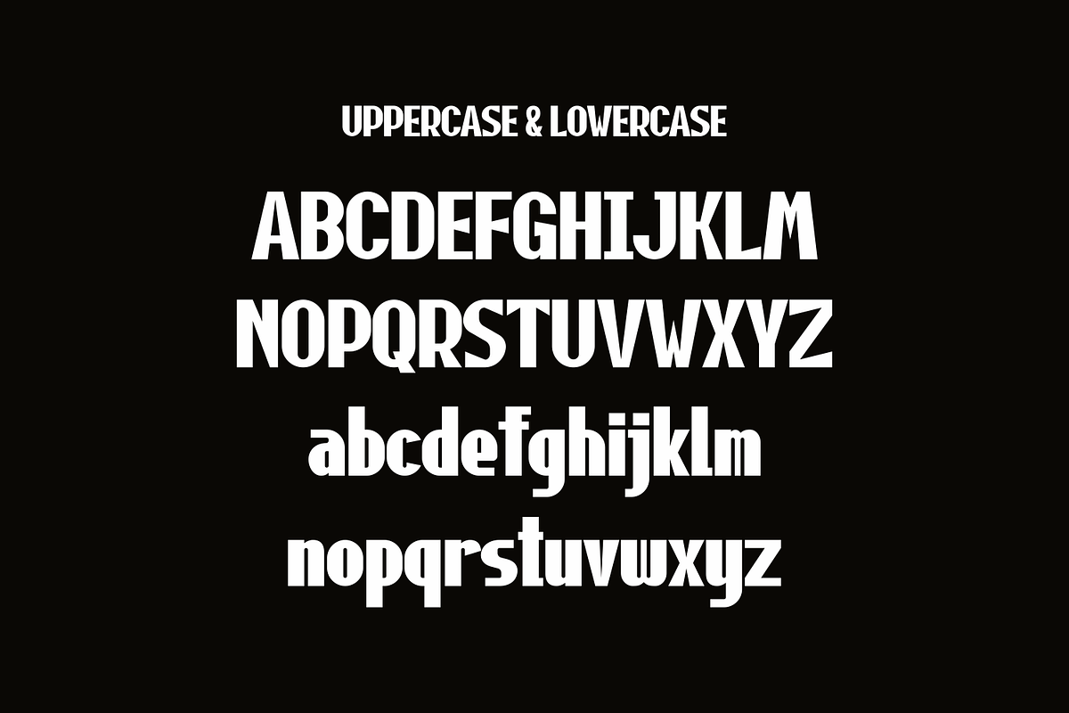 Vedak - Modern Display Font, a Sans Serif Font by lelevien (Photo 2 of 4)