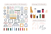 Winter city creator - vector + Canva, a Seasonal Illustration by Valerie (Thumbnail 3 of 16)