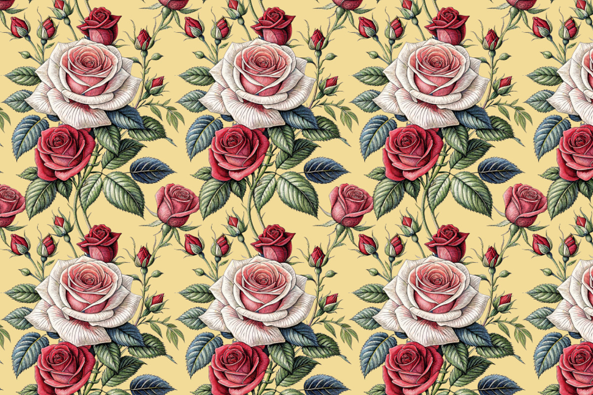 English Roses, a Pattern Graphic by Designs by Helen Trupak (Photo 13 of 13)
