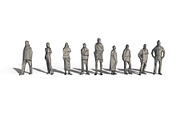 Low Poly Posed People Pack, a Characters & Person 3D Model by Tedi Permana (Thumbnail 2 of 3)