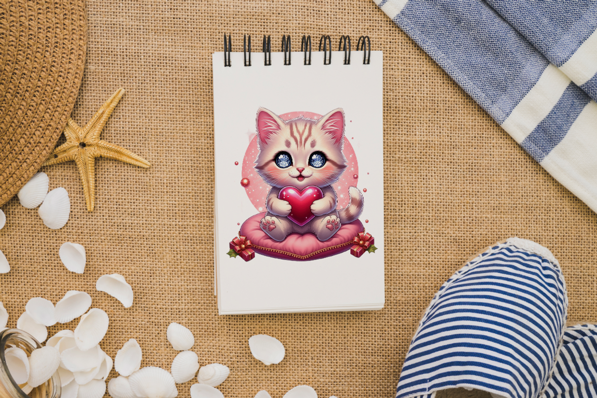 Cute Cat Sitting PNG Clipart Kawaii, an Animal Illustration by KennedyStudio (Photo 5 of 5)