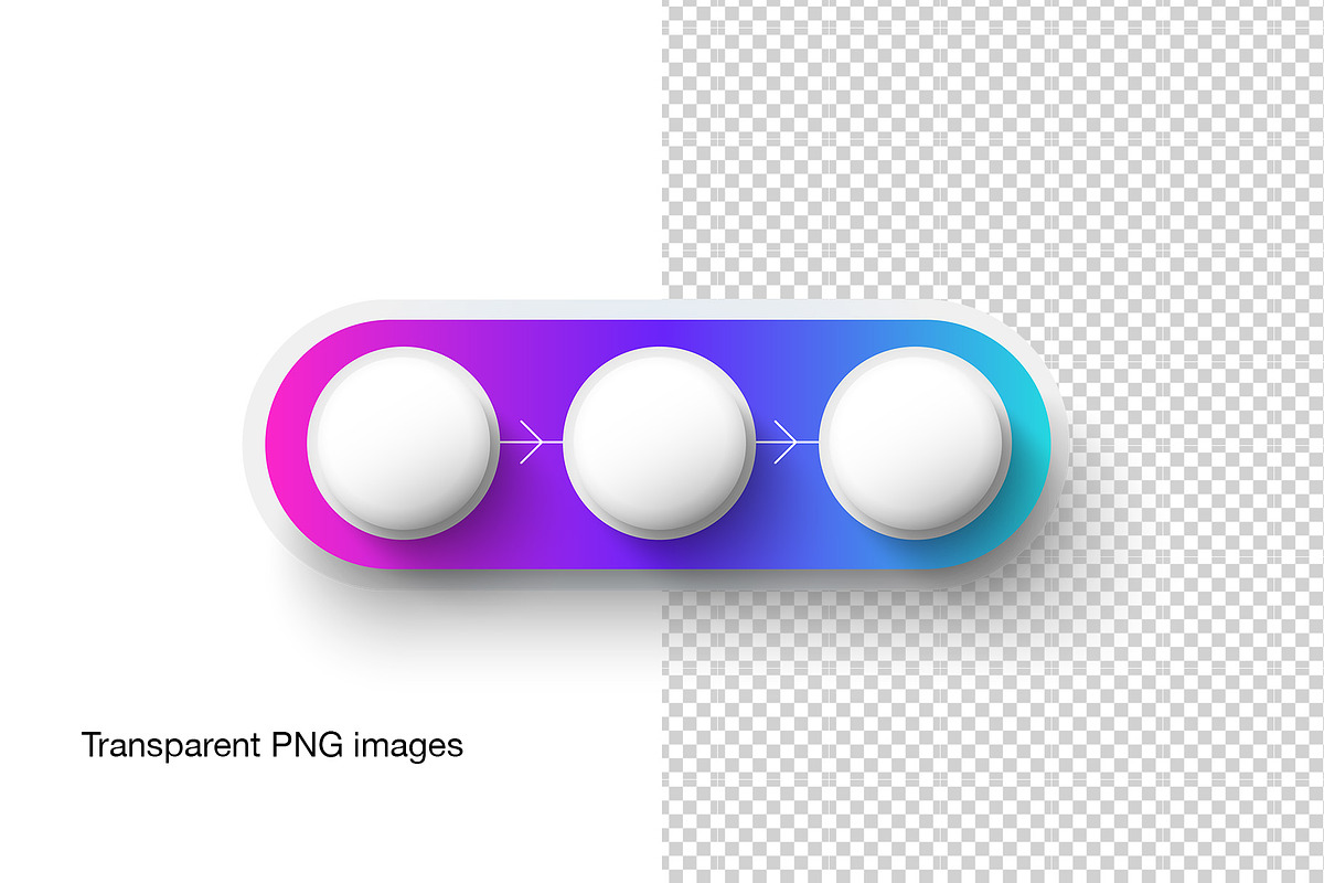 Process Step Infographic Templates, a Presentation Template by Grafvish (Photo 5 of 6)