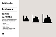 Graph Icons, a Solid Icon by Solid Icon Co (Thumbnail 2 of 6)