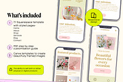 Florist Flower Squarespace Website, a Squarespace Template by Template Twist Shop (Thumbnail 4 of 10)